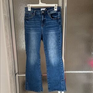 Stylish Blue Flare Jeans for Women